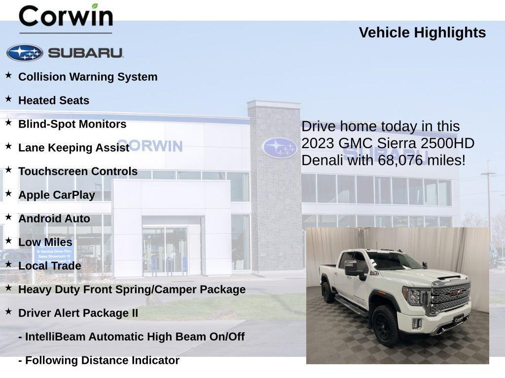 used 2023 GMC Sierra 2500 car, priced at $55,497