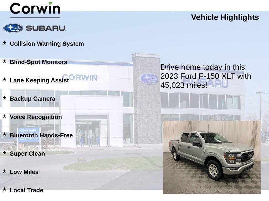 used 2023 Ford F-150 car, priced at $35,497