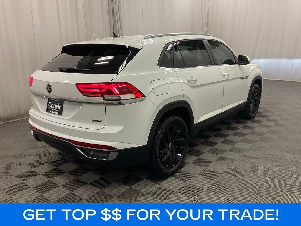used 2022 Volkswagen Atlas Cross Sport car, priced at $20,848