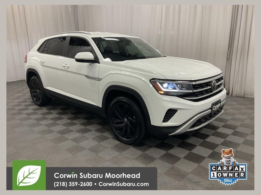 used 2022 Volkswagen Atlas Cross Sport car, priced at $21,348