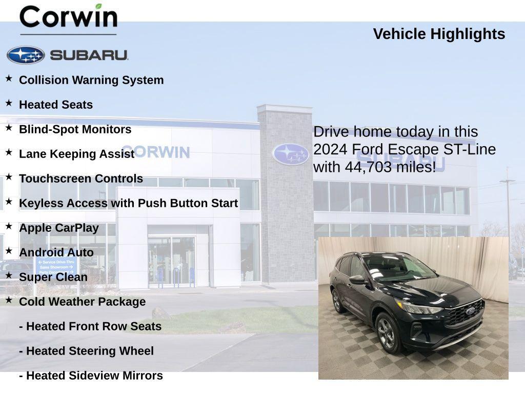 used 2024 Ford Escape car, priced at $20,000