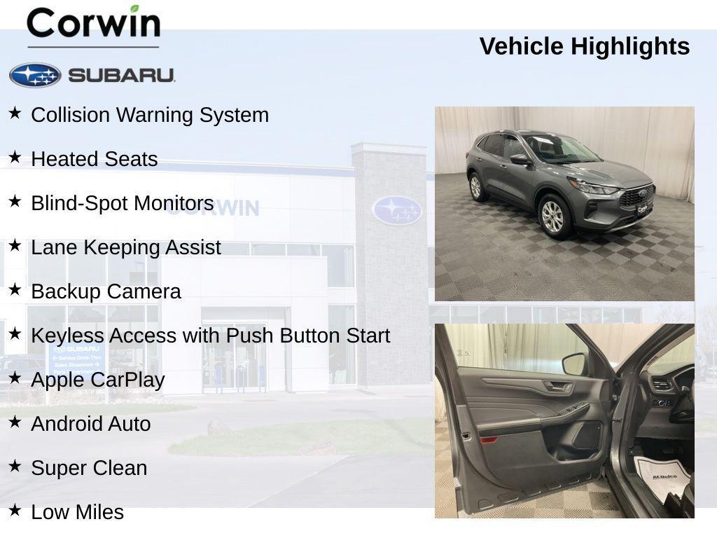 used 2023 Ford Escape car, priced at $18,998