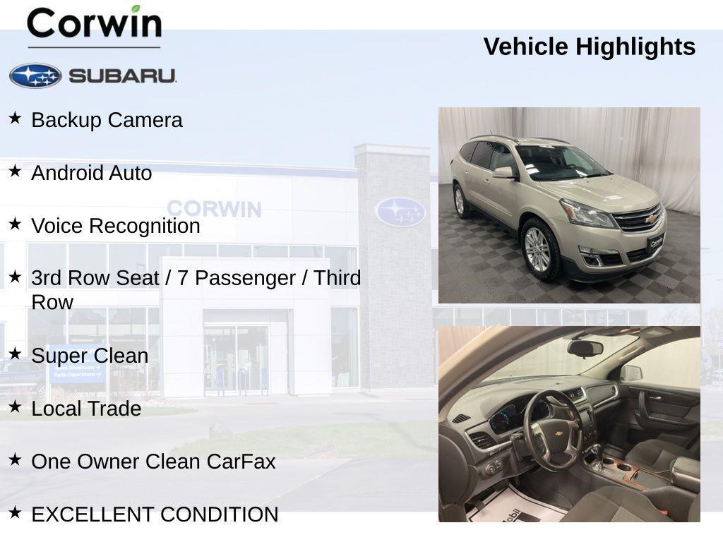 used 2014 Chevrolet Traverse car, priced at $5,997