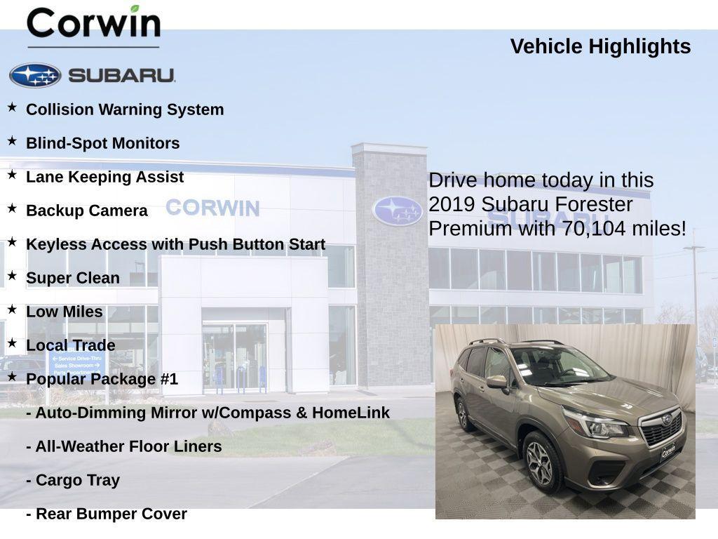 used 2019 Subaru Forester car, priced at $19,497
