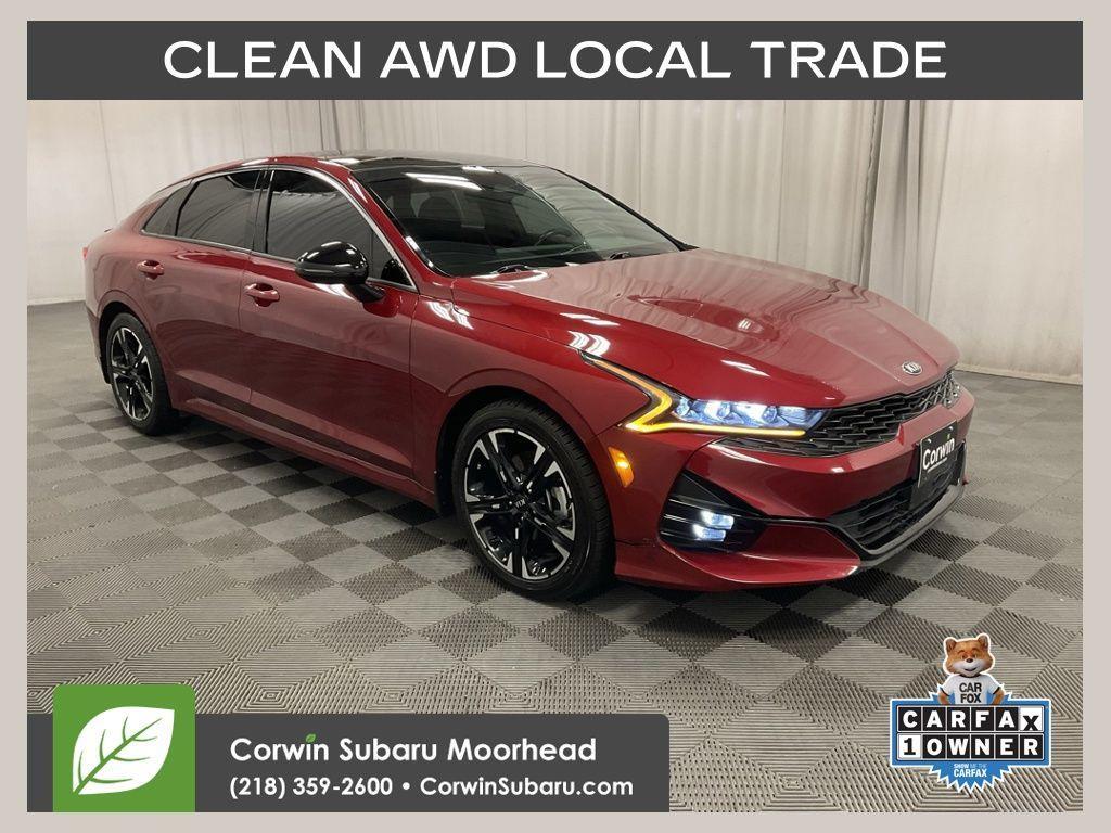 used 2021 Kia K5 car, priced at $22,801
