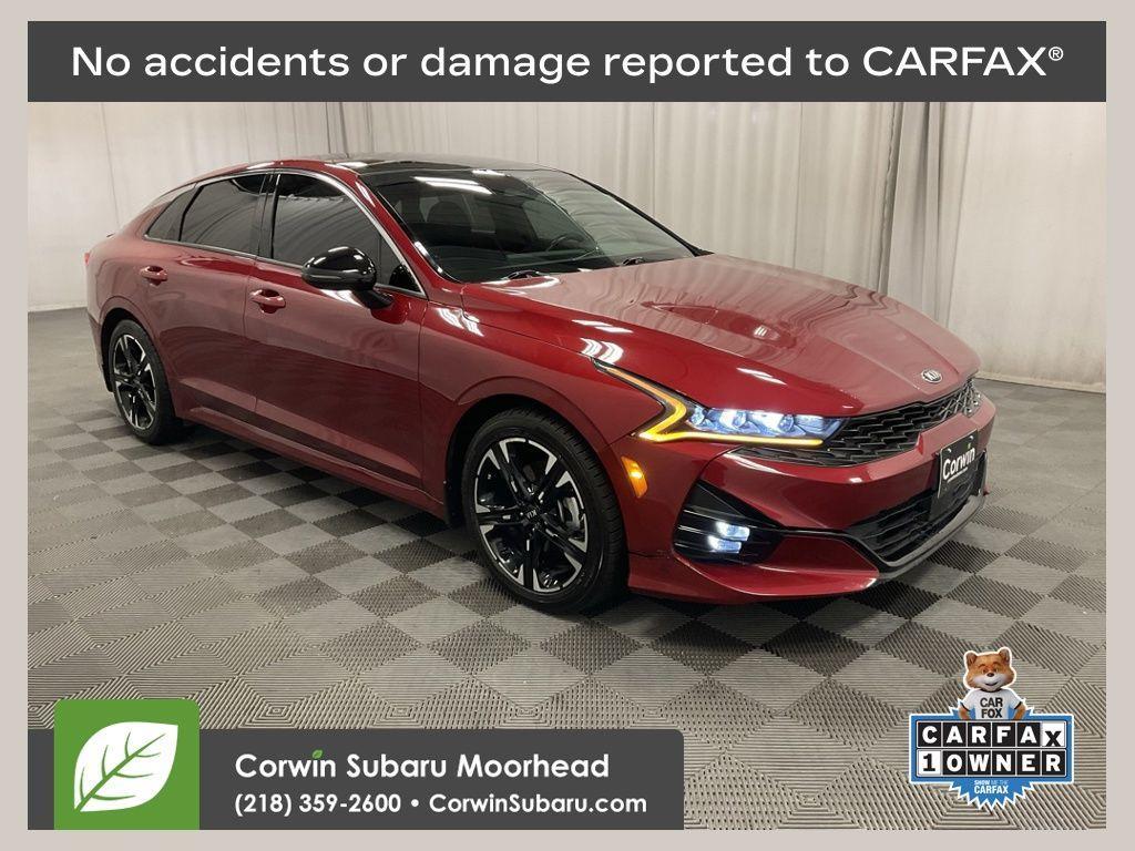 used 2021 Kia K5 car, priced at $22,998