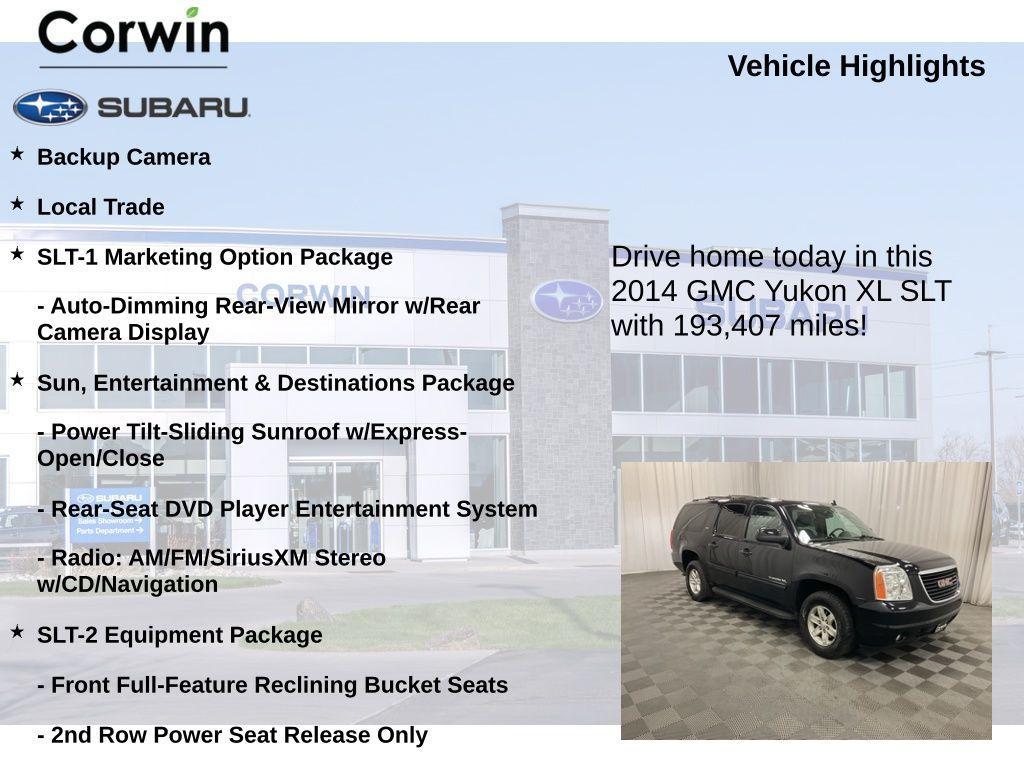 used 2014 GMC Yukon XL car, priced at $7,997
