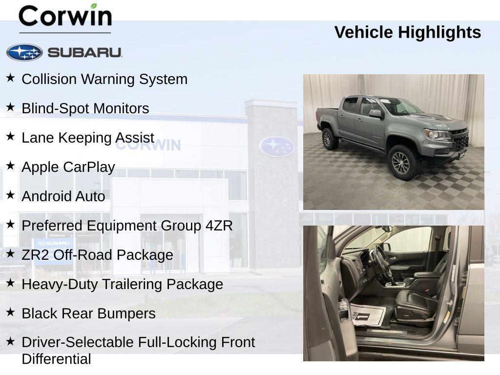used 2022 Chevrolet Colorado car, priced at $28,498
