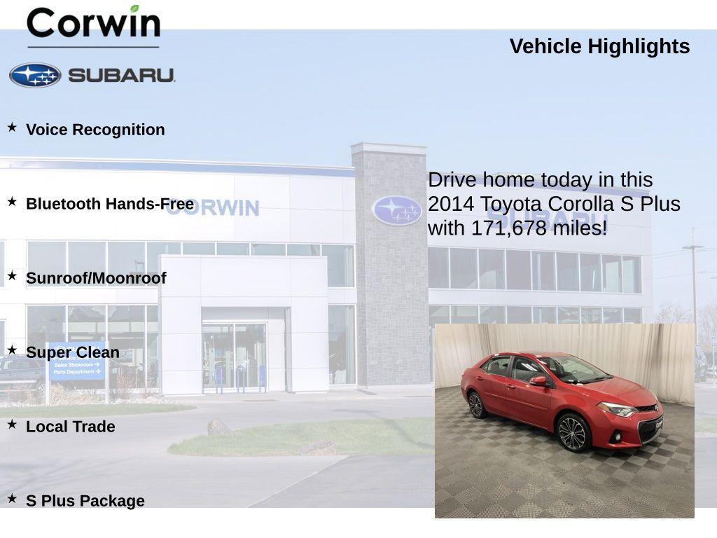 used 2014 Toyota Corolla car, priced at $7,000