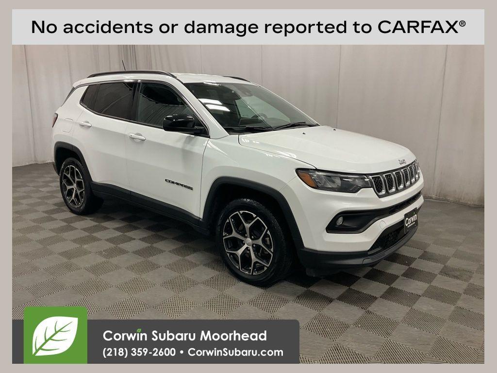 used 2024 Jeep Compass car, priced at $18,478