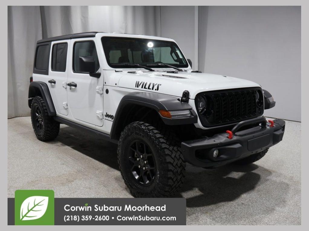 used 2024 Jeep Wrangler car, priced at $34,997