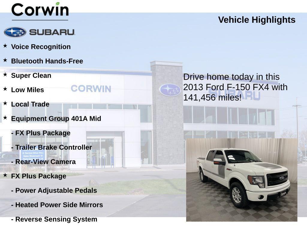 used 2013 Ford F-150 car, priced at $13,767