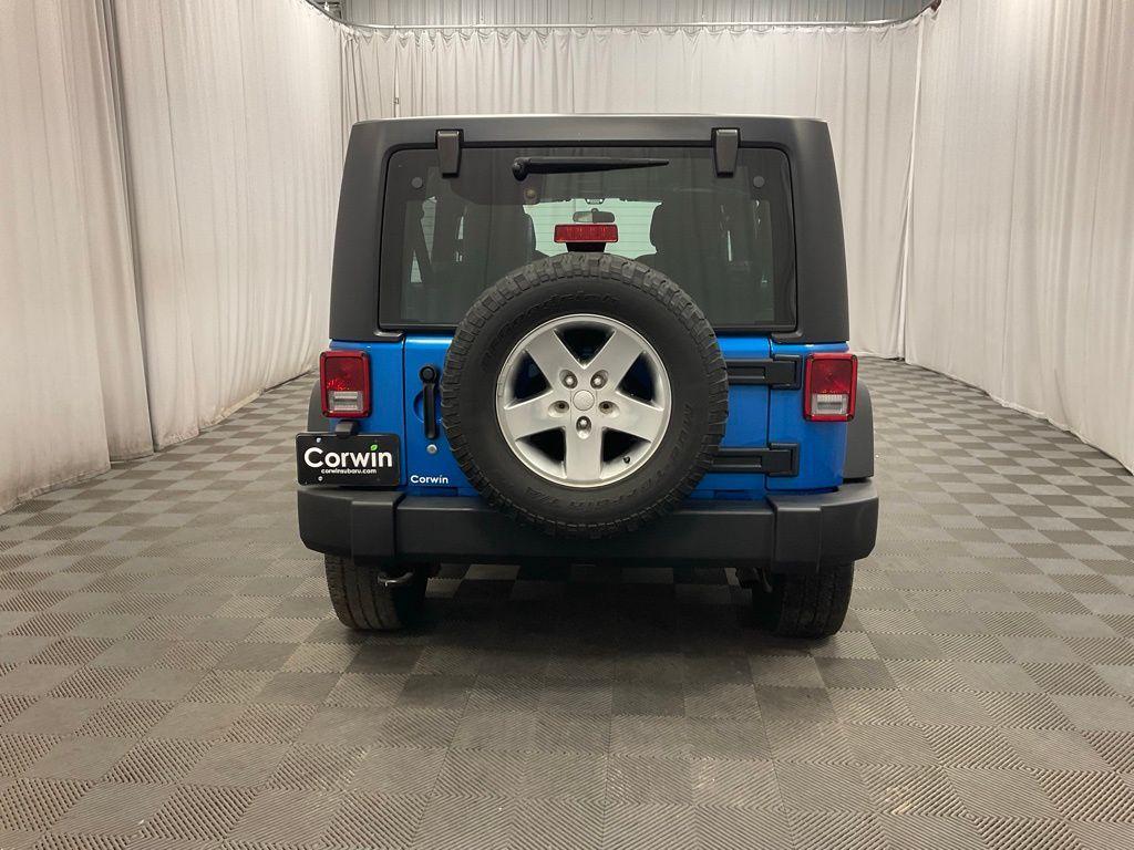 used 2015 Jeep Wrangler Unlimited car, priced at $14,998