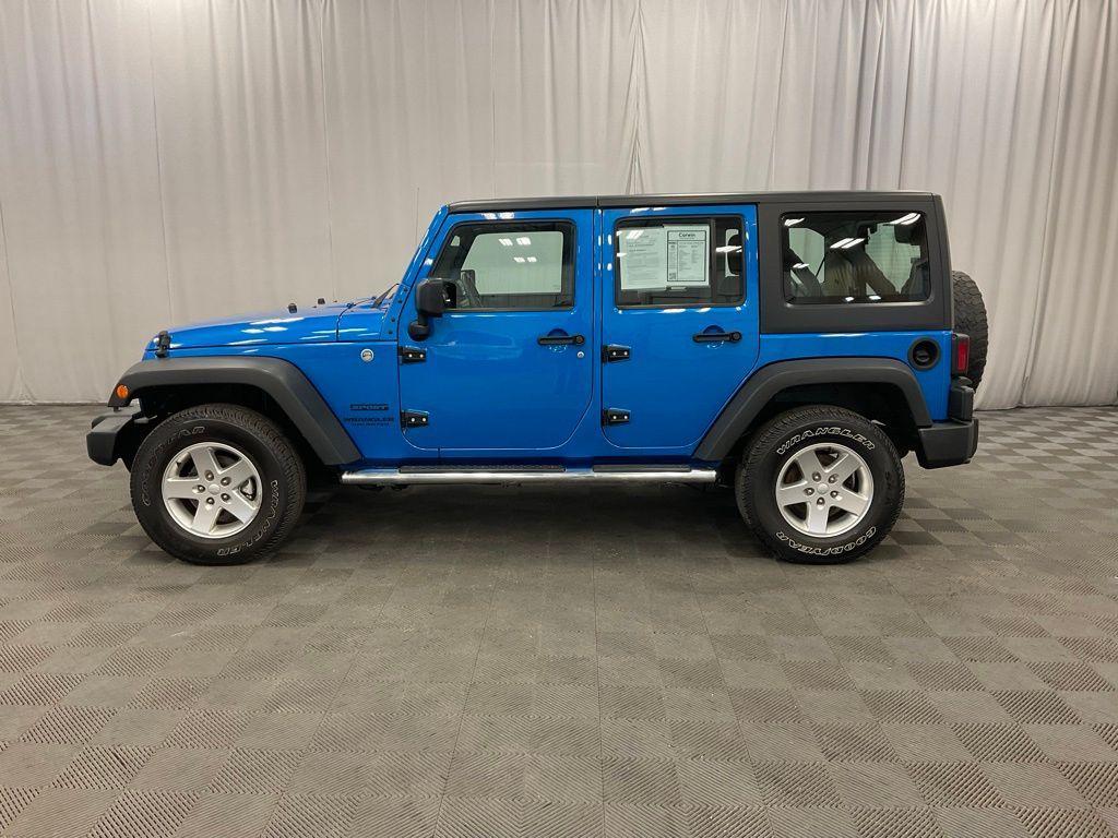 used 2015 Jeep Wrangler Unlimited car, priced at $14,998