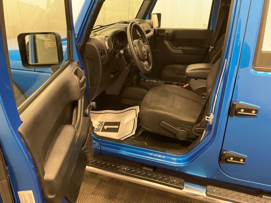 used 2015 Jeep Wrangler Unlimited car, priced at $14,998