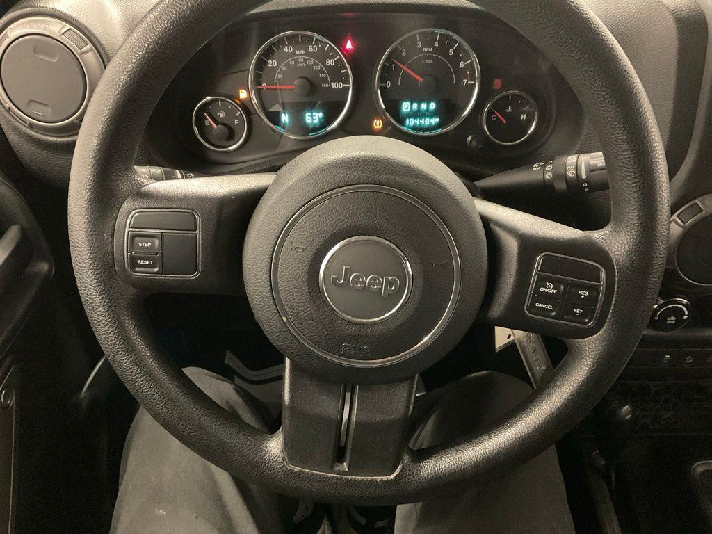 used 2015 Jeep Wrangler Unlimited car, priced at $14,998