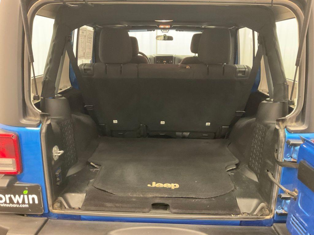 used 2015 Jeep Wrangler Unlimited car, priced at $14,998