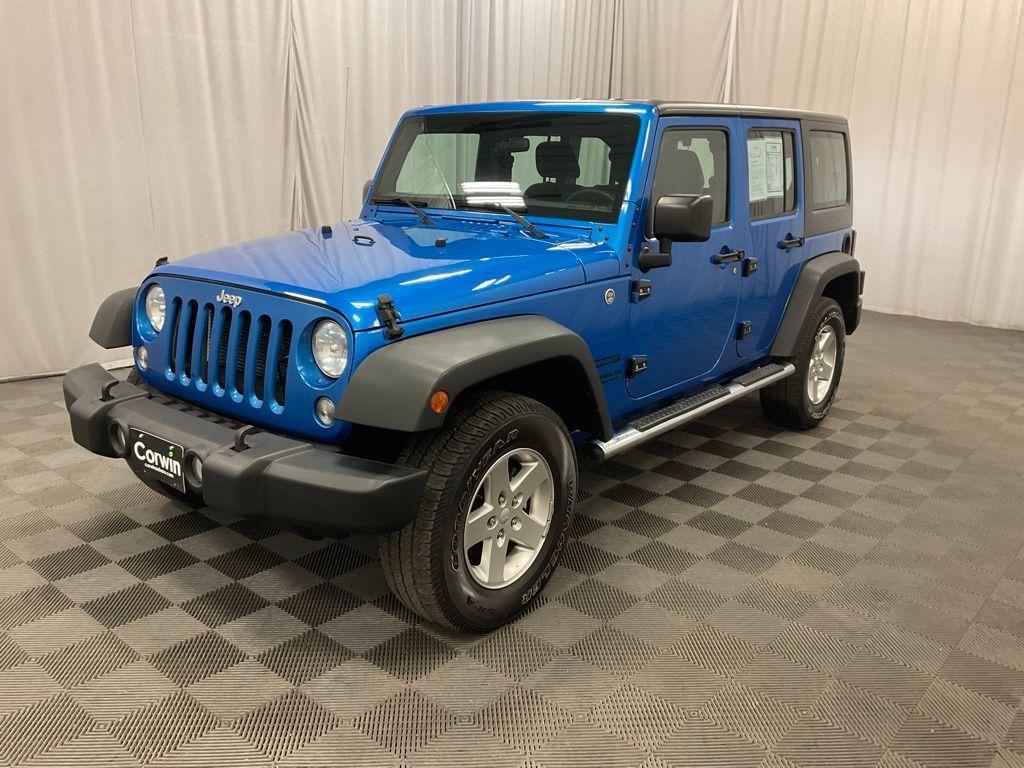 used 2015 Jeep Wrangler Unlimited car, priced at $14,998