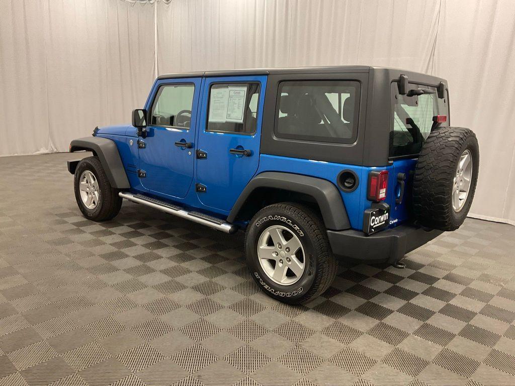 used 2015 Jeep Wrangler Unlimited car, priced at $14,998