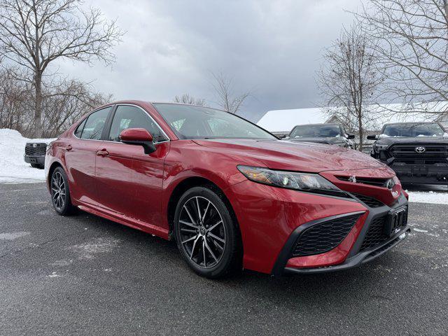 used 2021 Toyota Camry car, priced at $20,500