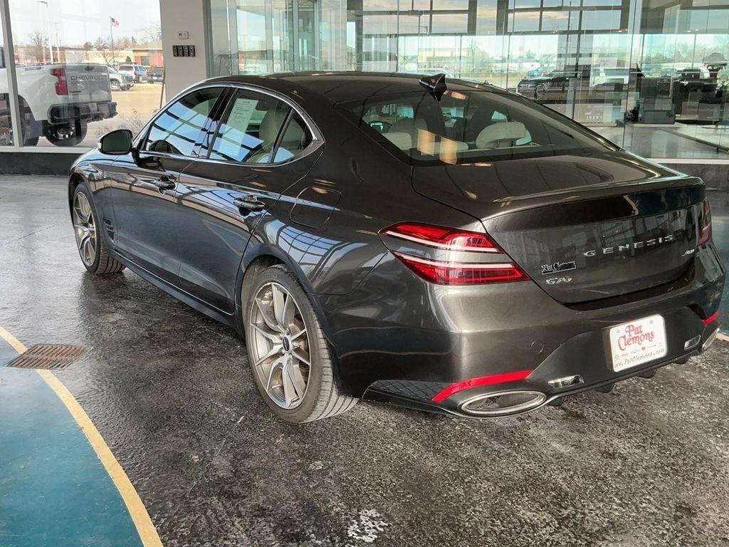 used 2024 Genesis G70 car, priced at $30,999