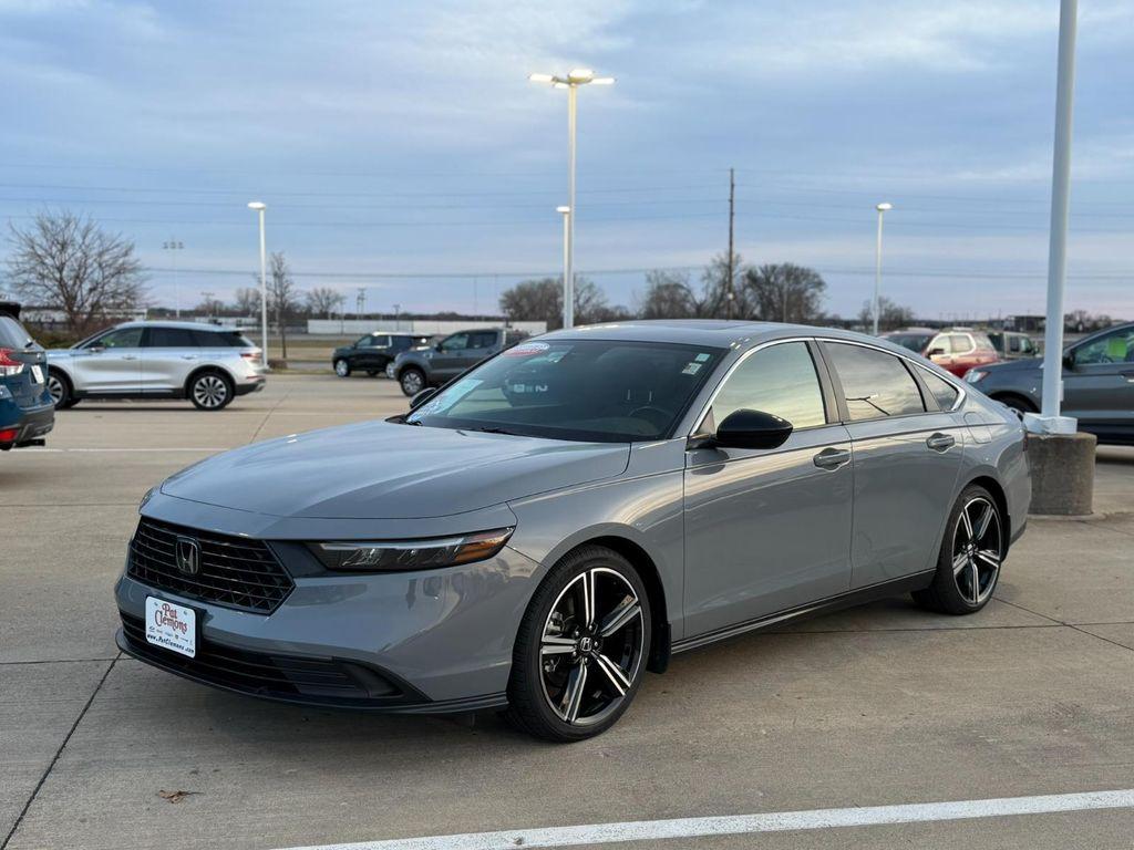 used 2023 Honda Accord Hybrid car, priced at $24,999