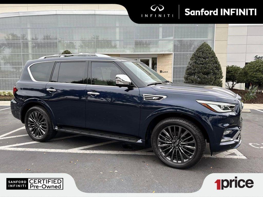 used 2024 INFINITI QX80 car, priced at $61,972