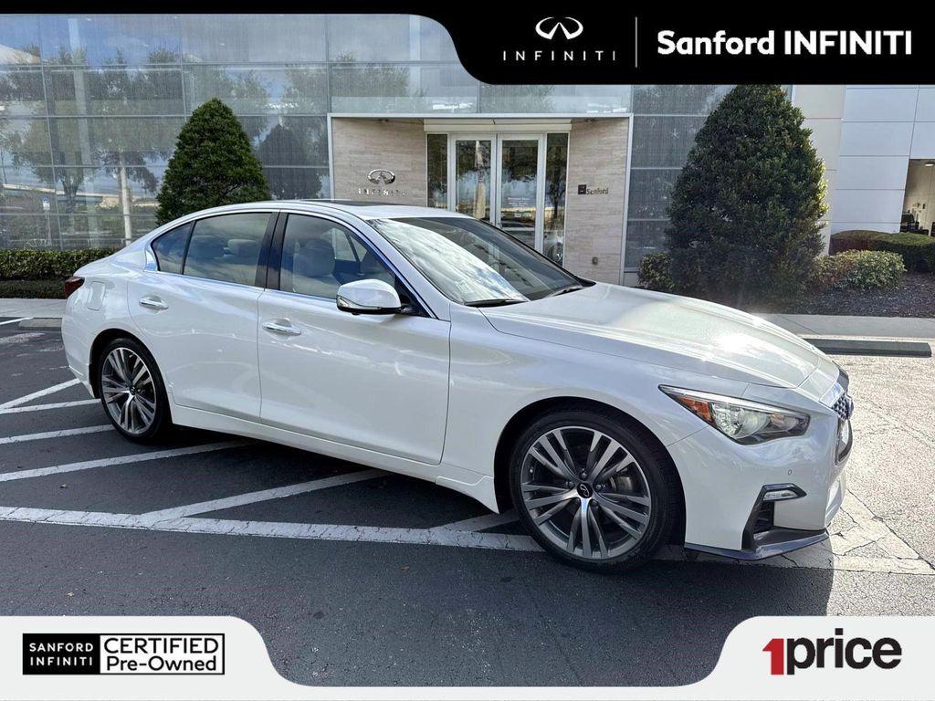 used 2022 INFINITI Q50 car, priced at $31,843