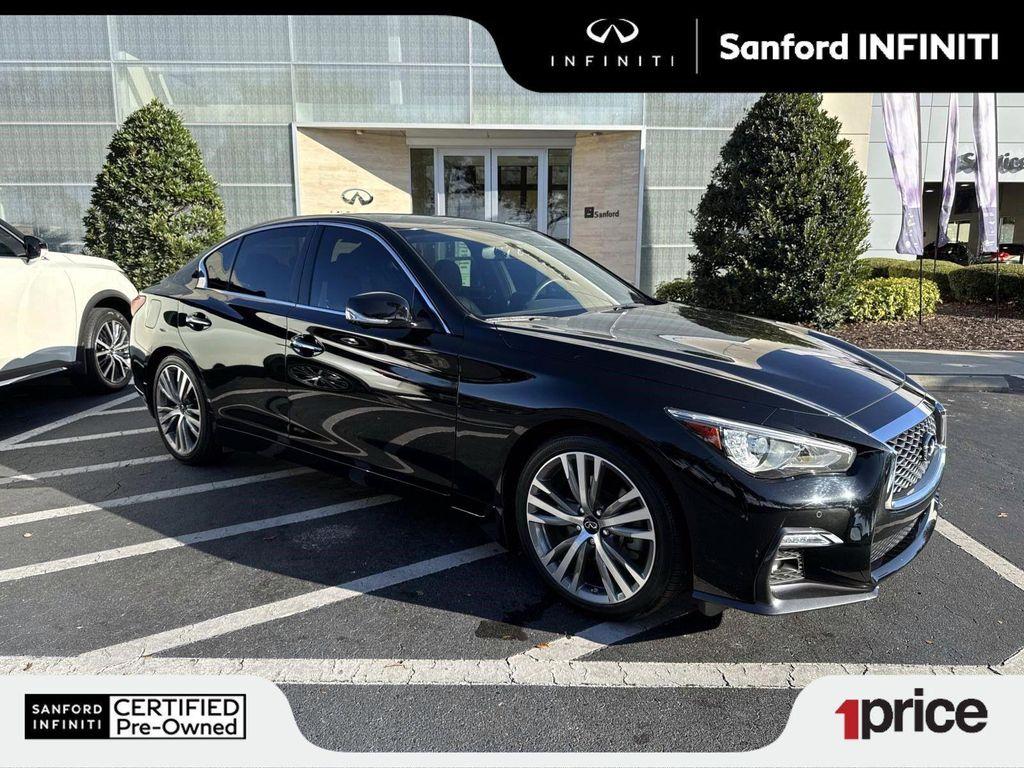 used 2022 INFINITI Q50 car, priced at $32,364