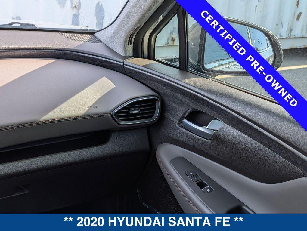used 2020 Hyundai Santa Fe car, priced at $19,500