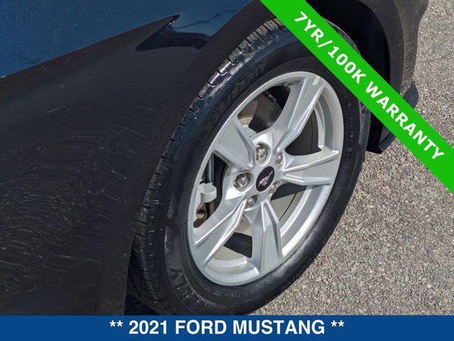 used 2021 Ford Mustang car, priced at $23,000