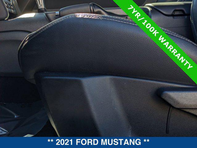 used 2021 Ford Mustang car, priced at $23,000