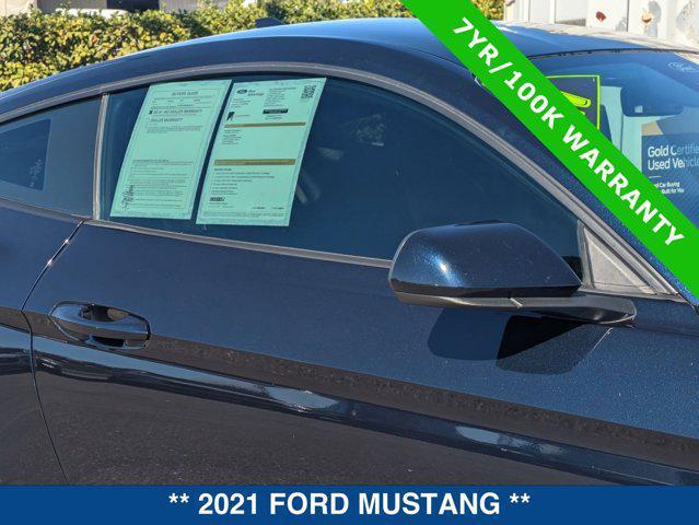 used 2021 Ford Mustang car, priced at $23,000