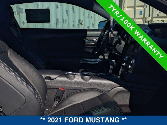 used 2021 Ford Mustang car, priced at $23,000