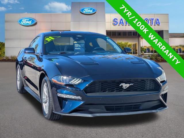 used 2021 Ford Mustang car, priced at $23,000