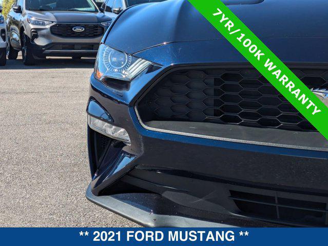 used 2021 Ford Mustang car, priced at $23,000