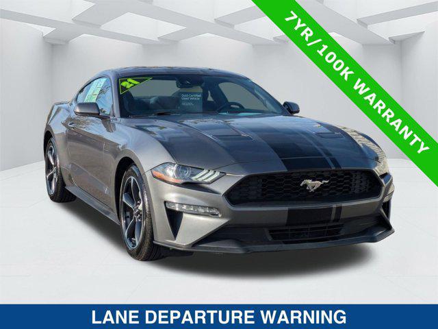 used 2021 Ford Mustang car, priced at $21,000