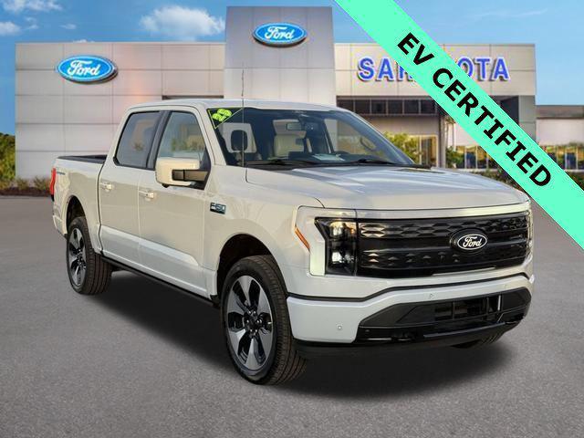 used 2025 Ford F-150 Lightning car, priced at $66,500