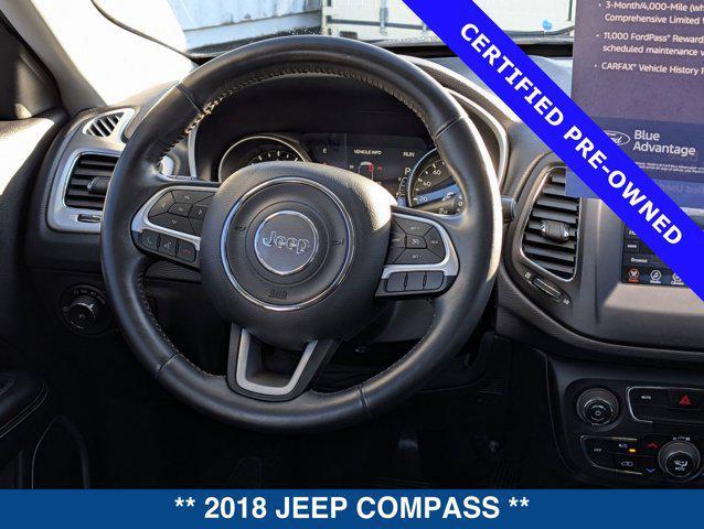 used 2018 Jeep Compass car, priced at $12,700