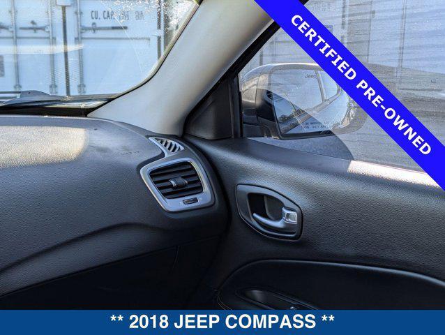 used 2018 Jeep Compass car, priced at $12,700