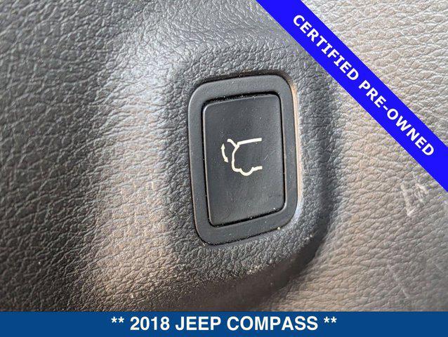 used 2018 Jeep Compass car, priced at $12,700