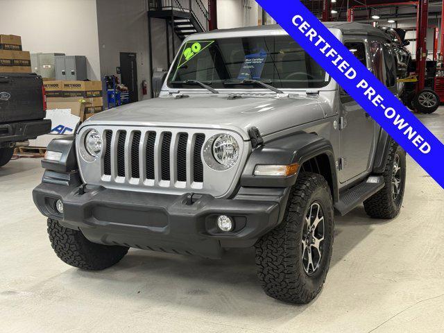 used 2020 Jeep Wrangler car, priced at $23,000