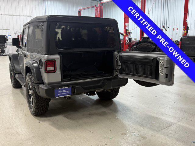 used 2020 Jeep Wrangler car, priced at $23,000