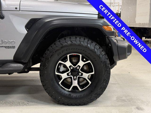 used 2020 Jeep Wrangler car, priced at $23,000