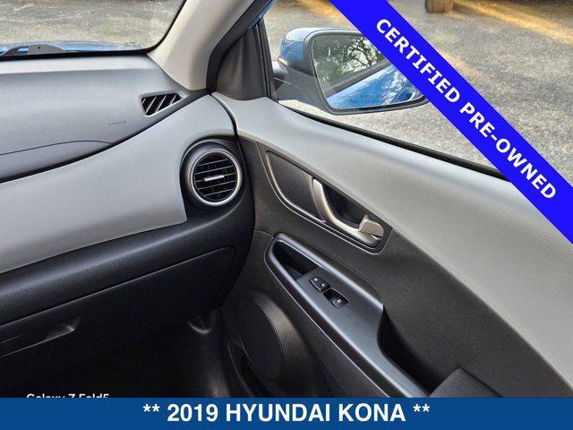 used 2019 Hyundai Kona car, priced at $16,500