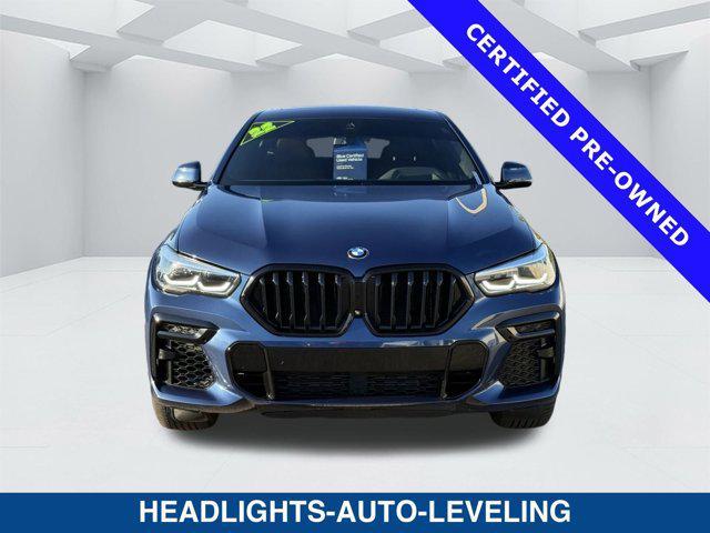 used 2022 BMW X6 car, priced at $45,500