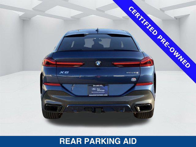 used 2022 BMW X6 car, priced at $45,500