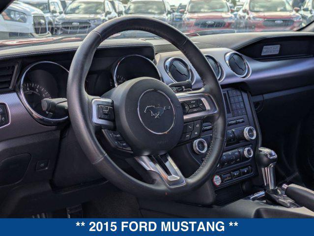 used 2015 Ford Mustang car, priced at $19,500