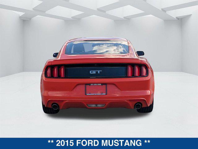 used 2015 Ford Mustang car, priced at $19,500