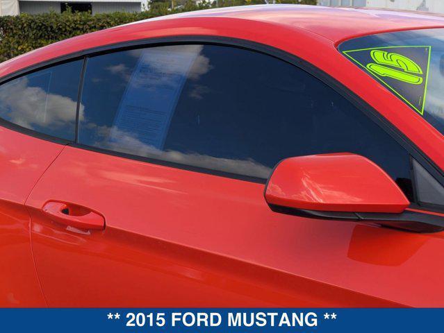 used 2015 Ford Mustang car, priced at $19,500